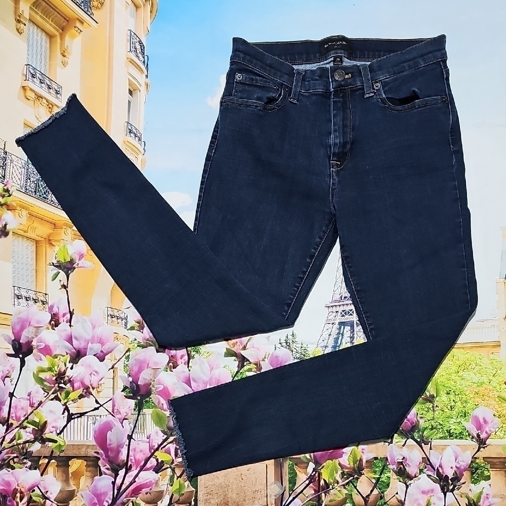 Banana Republic Raw Hem Skinny‎ Jeans Size 26